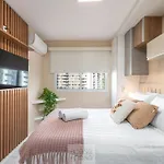2 Quartos com VARANDA e Home OFFICE Wi-Fi 100mbps - Condominio com PISCINA, Portaria 24h e Estacionamento - Estrutura de Lazer para CRIANCAS