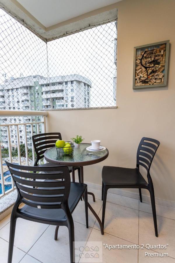 2 Quartos Com Varanda A 300m Riocentro Wi-fi 120mbps E Cozinha Completa - Com Piscina, Estacionamento, Portaria 24h E Parquinho Infantil - Indicado Grupos, A Trabalho E Criancas Río de Janeiro