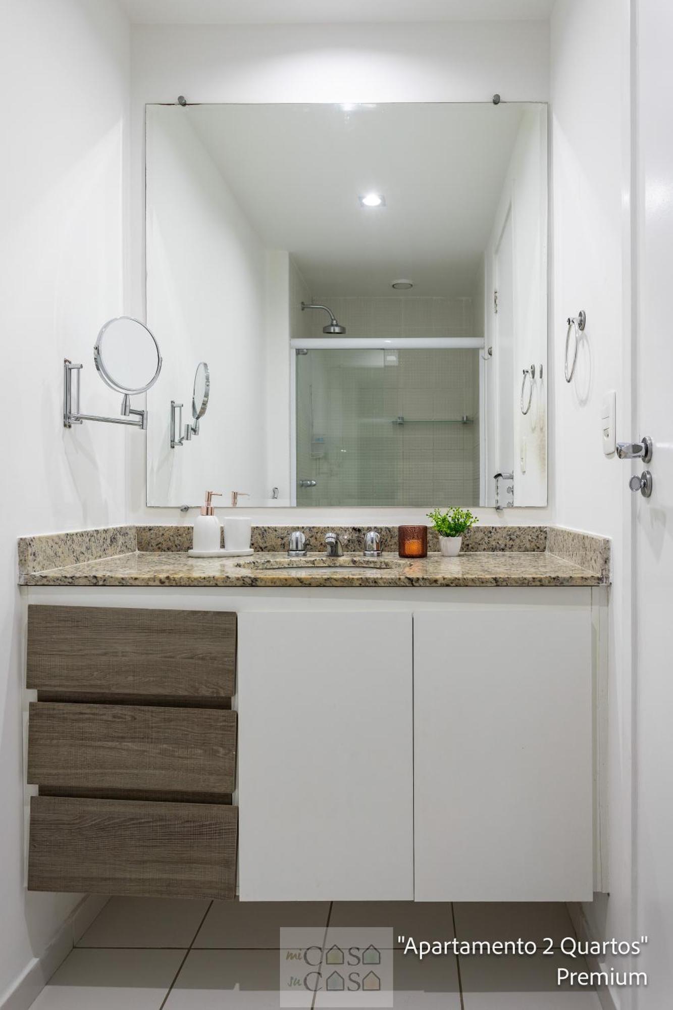 2 Quartos Com Varanda A 300m Riocentro Wi-fi 120mbps E Cozinha Completa - Com Piscina, Estacionamento, Portaria 24h E Parquinho Infantil - Indicado Grupos, A Trabalho E Criancas * Río de Janeiro