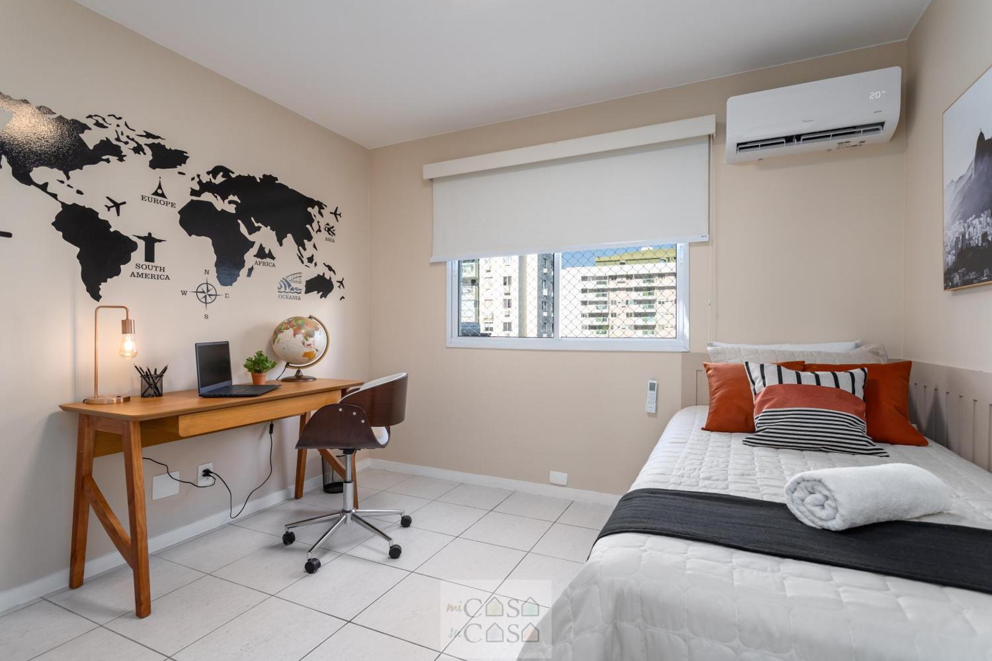 2 Quartos Com Varanda A 300m Riocentro Wi-fi 120mbps E Cozinha Completa - Com Piscina, Estacionamento, Portaria 24h E Parquinho Infantil - Indicado Grupos, A Trabalho E Criancas Río de Janeiro