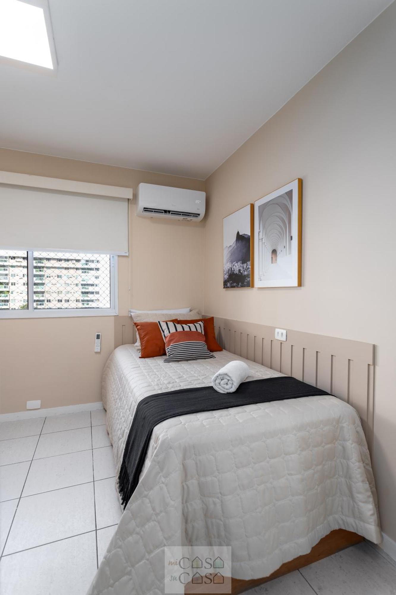 2 Quartos Com Varanda A 300m Riocentro Wi-fi 120mbps E Cozinha Completa - Com Piscina, Estacionamento, Portaria 24h E Parquinho Infantil - Indicado Grupos, A Trabalho E Criancas