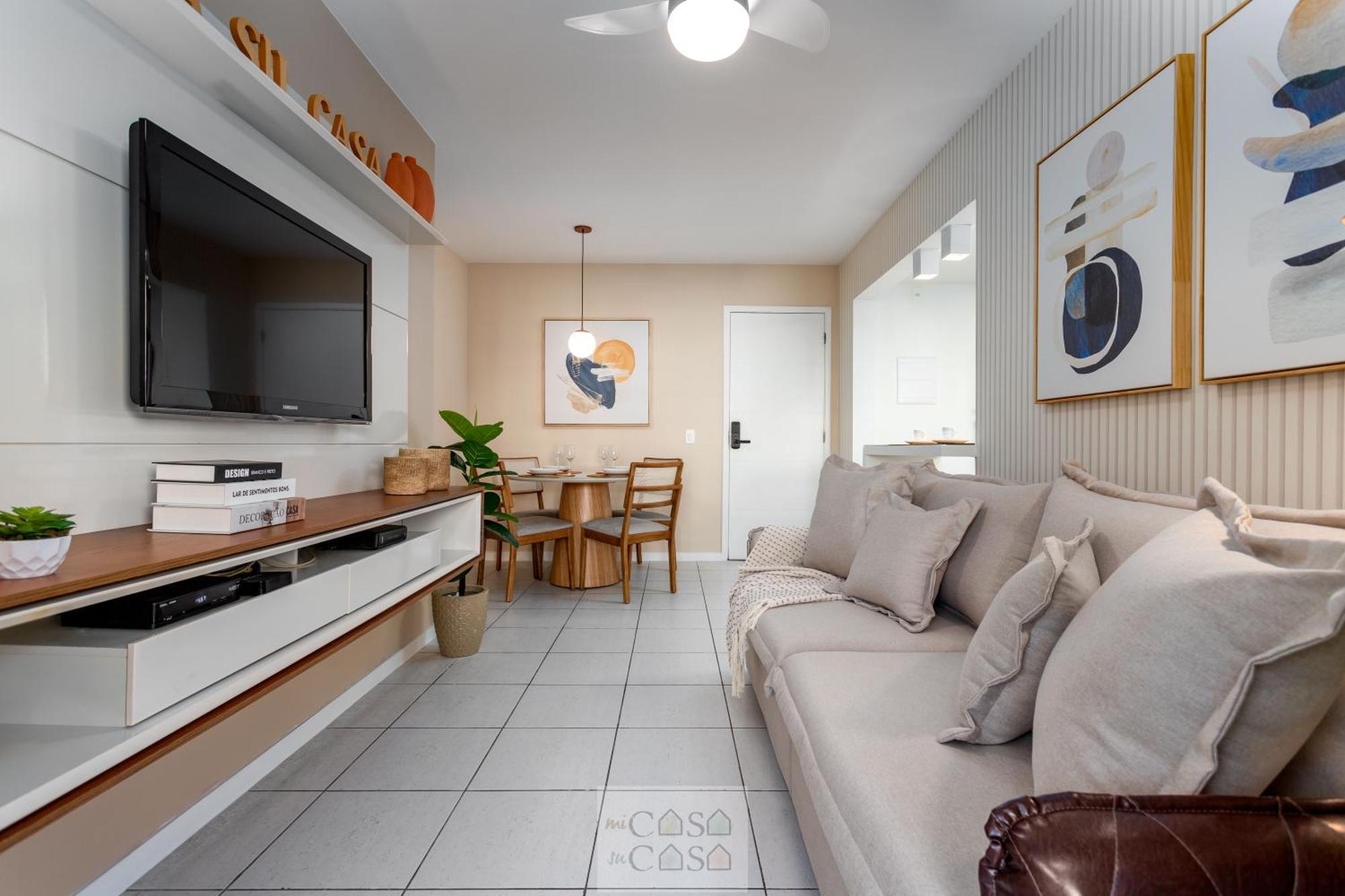 Сasa de vacaciones 2 Quartos Com Varanda A 300m Riocentro Wi-fi 120mbps E Cozinha Completa - Com Piscina, Estacionamento, Portaria 24h E Parquinho Infantil - Indicado Grupos, A Trabalho E Criancas Río de Janeiro