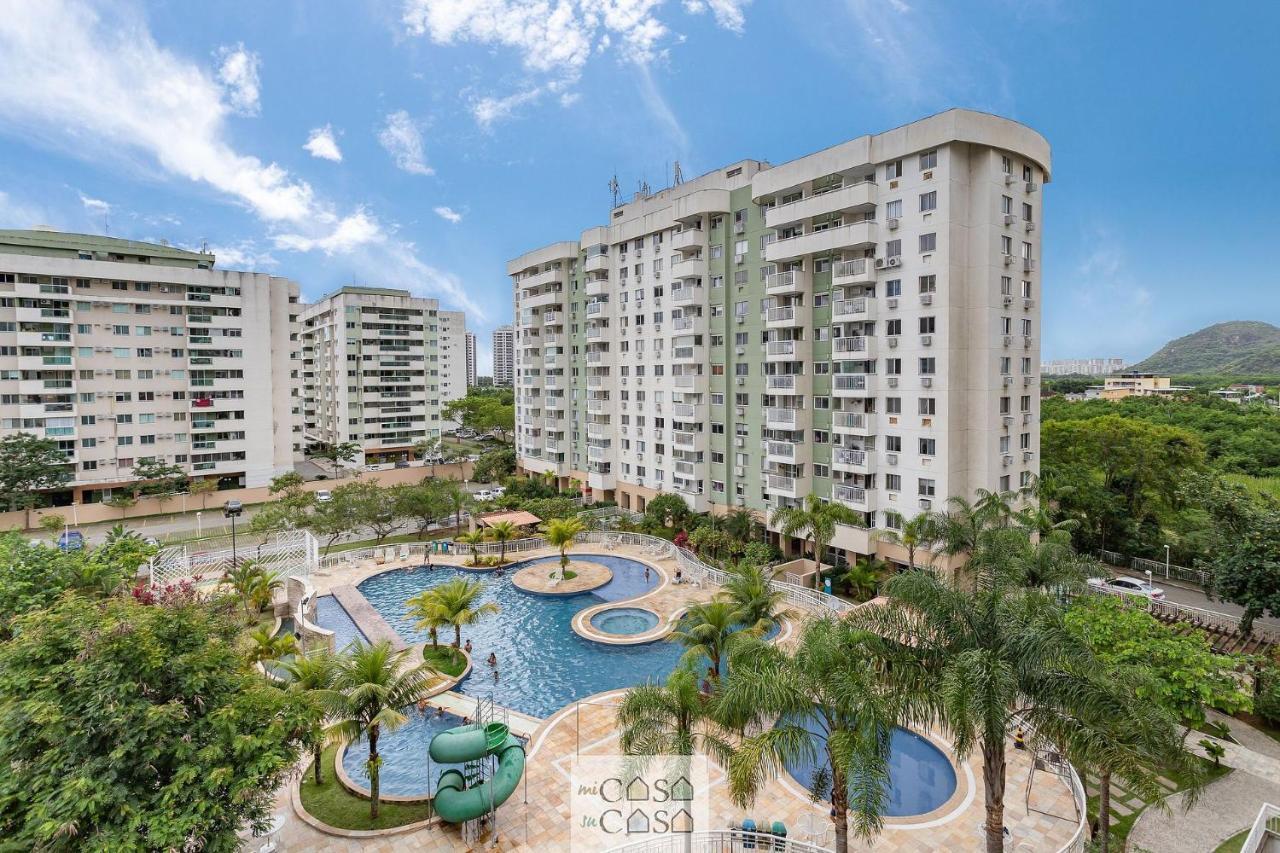 Сasa de vacaciones 2 Quartos Com Varanda A 300m Riocentro Wi-fi 120mbps E Cozinha Completa - Com Piscina, Estacionamento, Portaria 24h E Parquinho Infantil - Indicado Grupos, A Trabalho E Criancas