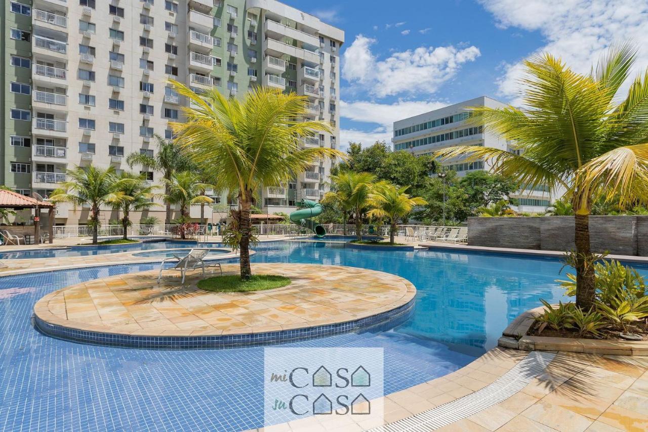 2 Quartos Com Varanda A 300m Riocentro Wi-fi 120mbps E Cozinha Completa - Com Piscina, Estacionamento, Portaria 24h E Parquinho Infantil - Indicado Grupos, A Trabalho E Criancas *